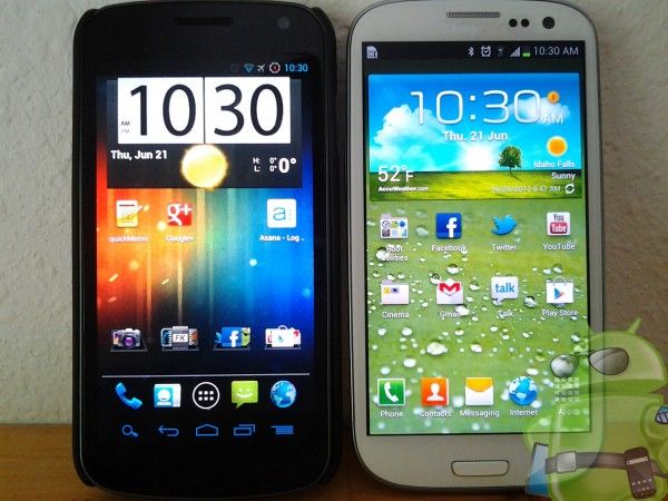 Fotografía - Samsung Galaxy S3 vs Samsung Galaxy Nexus [vidéo]